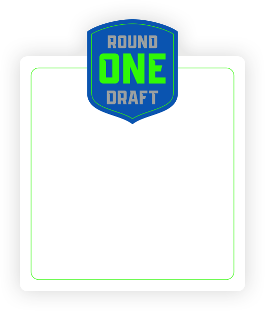 Blue Round One Draft Sheild