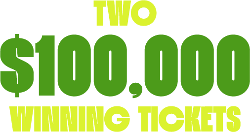 Two $100,000 Winning Tickets