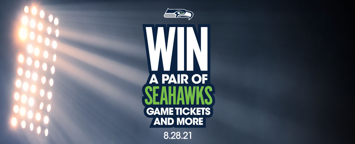Win a pair of Seahawks game tickets & more