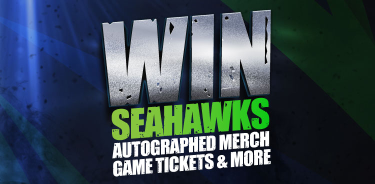 Win Seahawks Autographed Merch, Game Tickets & More