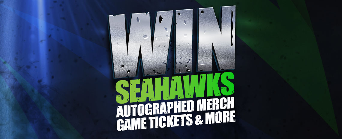 Win Seahawks Autographed Merch, Game Tickets & More