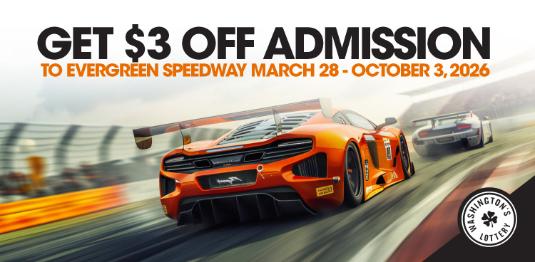 Get $3 Off Admission to an Evergreen Speedway Race