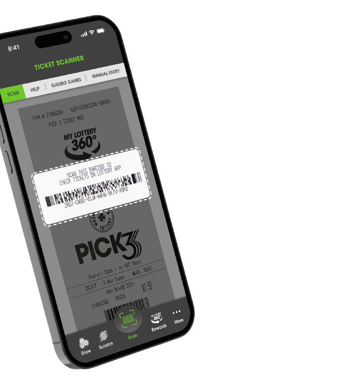 Washington State Lottery App Scanner