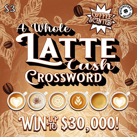 A WHOLE LATTE CASH CROSSWORD