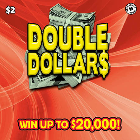 DOUBLE DOLLAR$ scratch ticket from Washington Lottery