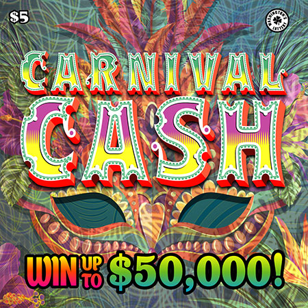 CARNIVAL CASH scratch ticket from Washington Lottery