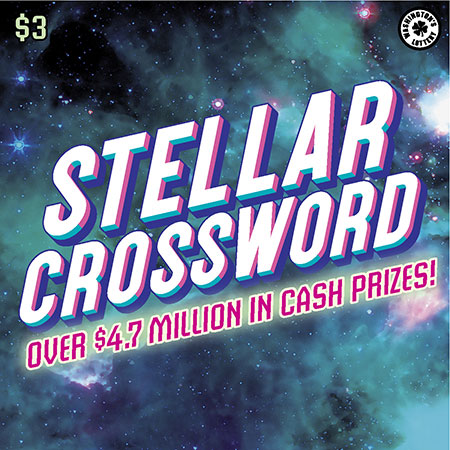STELLAR CROSSWORD scratch ticket from Washington Lottery