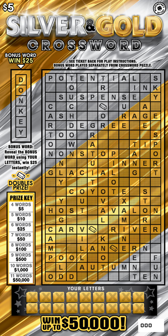 SILVER & GOLD CROSSWORD