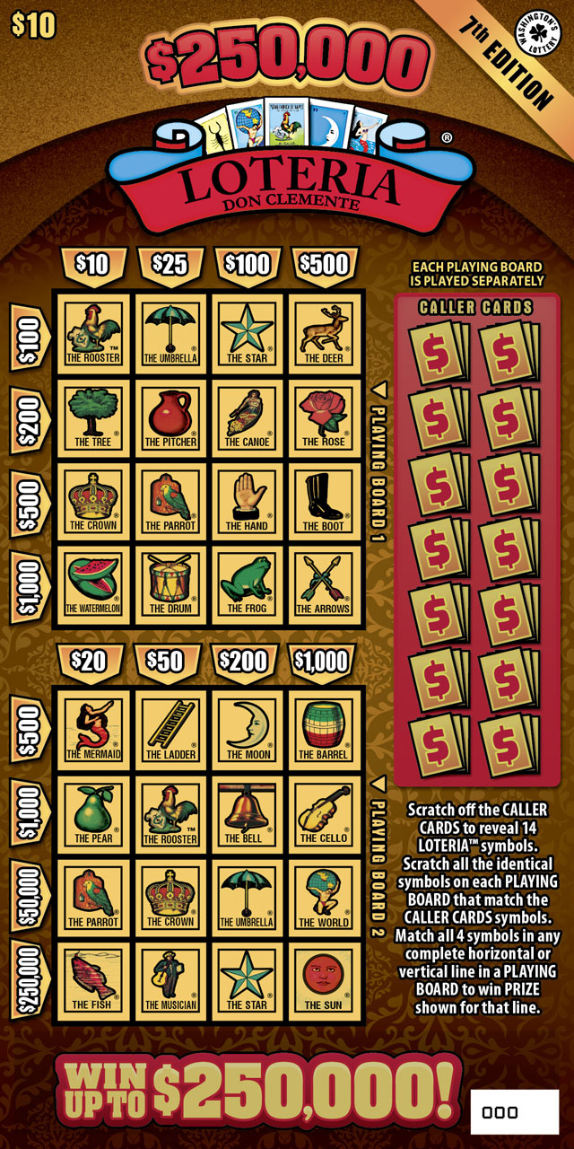 $250,000 LOTERIA 7th EDITION